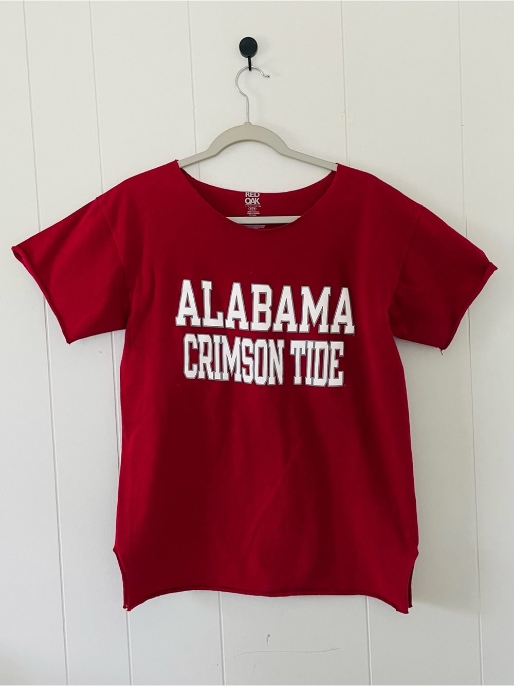 Red Oak Alabama Crimson Tide Short Sleeve Tee - Red